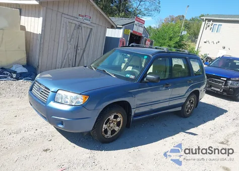 2007 Subaru Forester 2.5X from USA, damaged, VIN JF1SG63697H706232